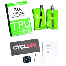 Камера TPU Cyclami Ultralight 700 18-32 road FV presta 2шт.