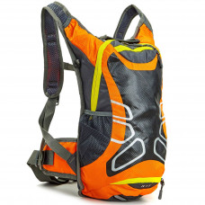 Рюкзак MS-6339 оранжевый, синий, чёрный