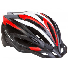 Шлем Cigna WT-068 черно-бело-красный