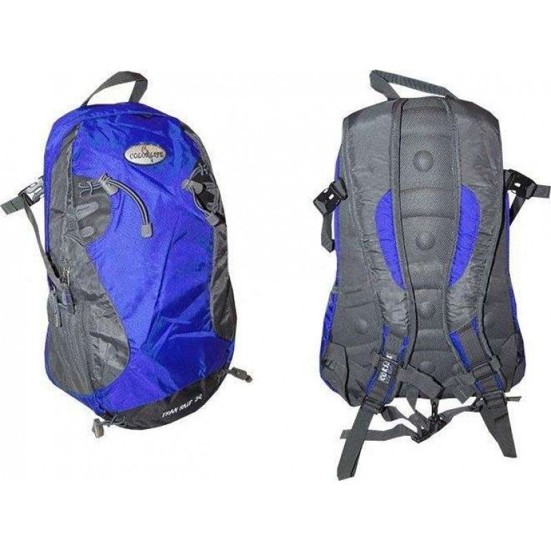 Рюкзак Daypack Color LIFE 505 синий лайм ZEL GA-3708