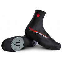 Бахилы X-Tiger утеплённые для велообуви чёрно-красный