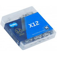 Цепь KMC X12 Silver/Black 12 скоростей