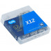 Цепь KMC X12 Silver/Black 12 скоростей