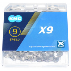 Ланцюг KMC X9 silver-silver 9-швидкісний