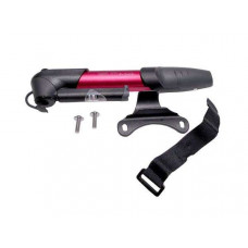 Мининасос GIYO GP-961A с манометром, presta schreder, алюминиевый