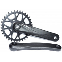 Шатуны SunRace FCM408, 40V, 40W 34, 36, 38 зуба Narrow-Wide