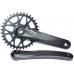 Шатуны SunRace FCM408, 40V, 40W 34, 36, 38 зуба Narrow-Wide