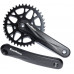 Шатуны SunRace FCM408, 40V, 40W 34, 36, 38 зуба Narrow-Wide