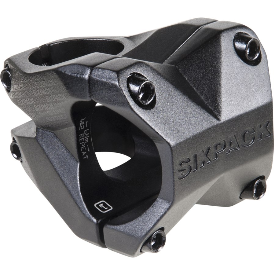 Potence SIXPACK KAMIKAZE 31,8 Mm X 35 Mm - Pour VTT Dirt, DH, Freeride - Couleur Rouge - 182g - Neuf